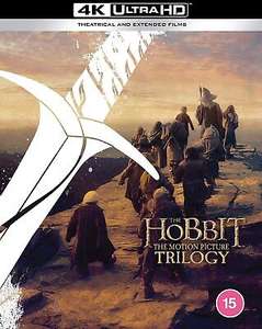 The Hobbit Trilogy [Theatrical and Extended Edition] [2012] (4K Ultra HD) - £34.99 @ eBay / theentertainmentstore