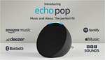 Echo Pop | Full sound compact Wi-Fi and Bluetooth smart speaker with Alexa | Charcoal