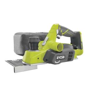 Ryobi ONE+ 18V One+ 82mm Brushed Cordless Planer R18PL-0 - Bare unit £64 at checkout (Free Delivery) @ B&Q
