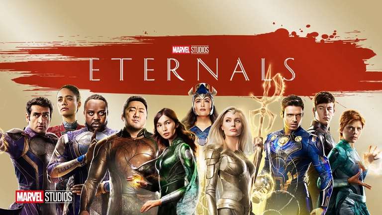 Marvels Eternals (Blu Ray) Like New £3.99 with code at Worldofbooks