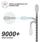 iSOUL Lightning iPhone Charger Cable, 1M 3.3ft Braided Cord (Prime Exclusive w/ 10% Voucher / Selected Accounts) - Sold By TradeNRG