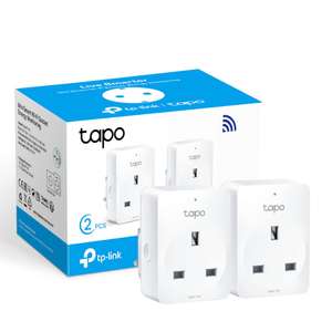 Tapo Smart Plug with Energy Monitoring P110 (2-Pack)
