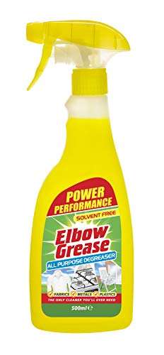 Elbow grease all purpose degreaser, 500ml min order 3 for £3 / £2.70 Subscribe & Save @ Amazon