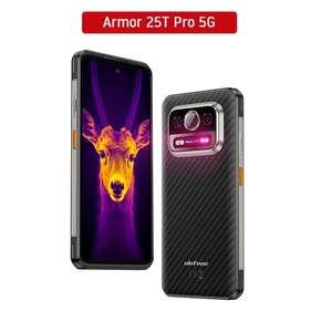 Ulefone Armor 25T Pro 5G Rugged 6.78" Smartphone with Thermal and Night Vision Cameras 6GB + 256GB, 5G, Android 14 @ ULEFONE Official Store