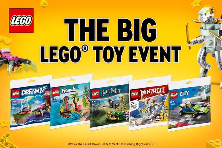 The Big LEGO Event at Smyths: LEGO giveaway