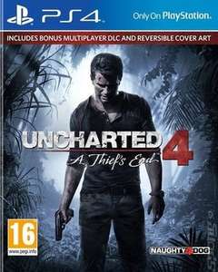 Uncharted 4: A Thief's End (PS4) pre-owned - £6.56 with code delivered @ Music Magpie