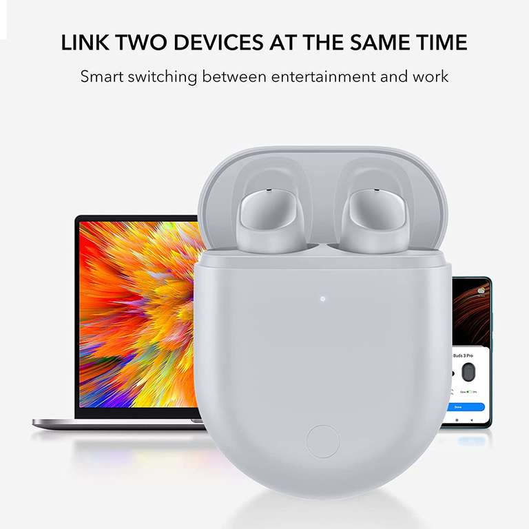 Xiaomi Redmi Buds 3 Pro Wireless Bluetooth Earphones Wireless Charging Noise Cancelling Bluetooth 5.2 w/ touch control
