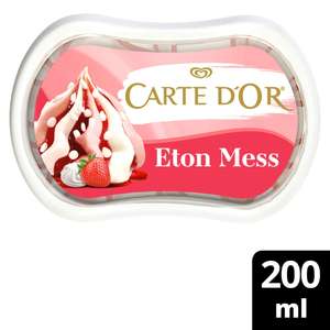 Carte D'or Mini Indulgence Ice Cream Dessert Eton Mess 200ml - Nectar Price