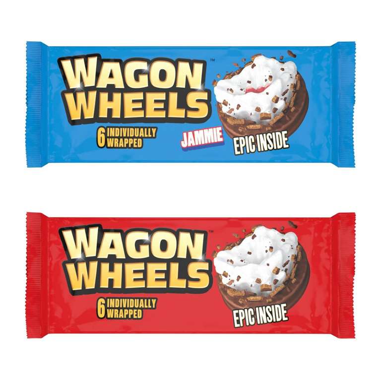Wagon Wheels 6 Pack (Jammie / Original) Clubcard Price