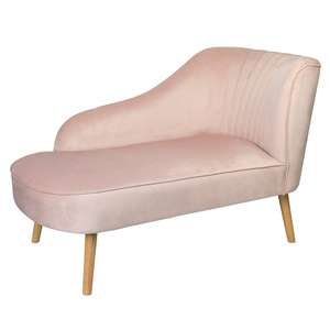 Chaise Longue in Dark Blush - £75 + Free In-Store Pickup (& Potential 3.3% Quidco) @ Homebase