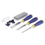 Irwin Marples Irwin S500S3SS Ms500 Series Soft Touch Bevel Edge Chisels Set