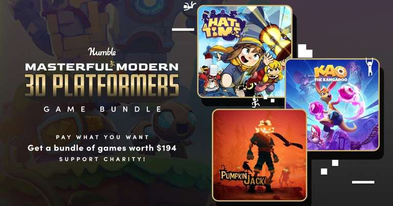 [PC-Steam] Humble Masters Modern 3D Platformers Bundle - 2 Items for £7.06 / 7 for £11.76 / 9 for £13.33
