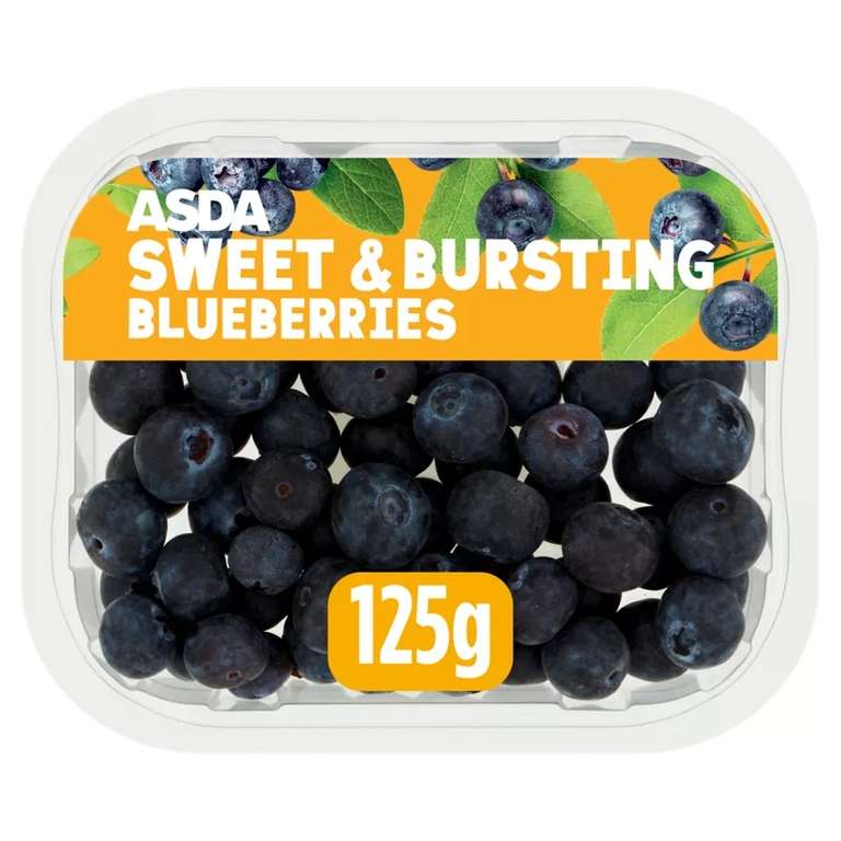 ASDA Sweet & Bursting Blueberries 125g