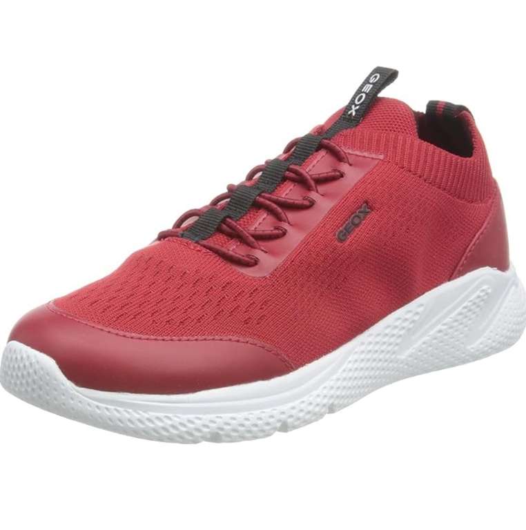 Geox Men's J Sprintye Boy Sneaker size 12.5 UK narrow red £12.42/blue £13.11