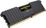 Corsair CMK32GX4M2Z3600C18 VENGEANCE LPX 32GB (2 x 16GB) DDR4 DRAM 3600MHz C18 AMD Ryzen Memory Kit - Black £71.99 @ Amazon