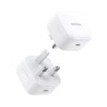 UGREEN 20W PD USB-C Wall Charger Twin Pack - White £10.99 Delivered @ MyMemory