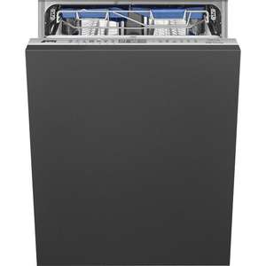 Smeg DI324AQ Fully Integrated Standard Dishwasher - Silver Control Panel - A Rated £799 @ AO