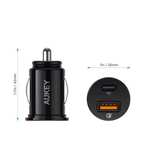 AUKEY CC-Y11 Expedition Duo PD 21W Dual-Port PD Car Charger £5.65 Delivered @ My Memory