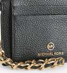 MICHAEL Michael Kors Jet Set Leather Card Holder, Black