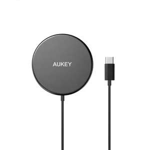 AUKEY LC-A1 Aircore 15W Magnetic Wireless Charger - Black
