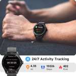 TOOBUR Smart Watch for Men Alexa Built-in, 44mm Fitness Tracker with Answer/Make Calls, IP68 Waterproof - Sold by ZX UK