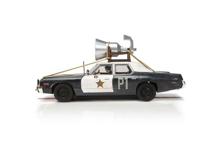 Scalextric C4322 Blues Brothers Dodge Monaco - Bluesmobile Film and TV 1:32 Scale Slot Car