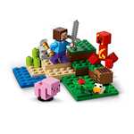 LEGO 21177 Minecraft The Creeper Ambush Building Toy with Steve, Baby Pig & Chicken Figures - £6.75 @ Amazon