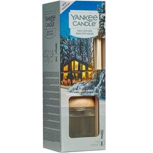 YANKEE CANDLE Reed Diffuser Candlelit Cabin 120ml £10.99 + free delivery @ Justmylook