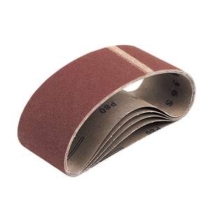 Cloth SANDING BELTS UNPUNCHED 533 X 75MM 40 GRIT 5 PACK, £3.99, free click and collect @ Screwfix