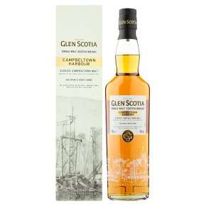 Glen Scotia Campbeltown Harbour Whisky 40% ABV 70cl £25 @ Waitrose