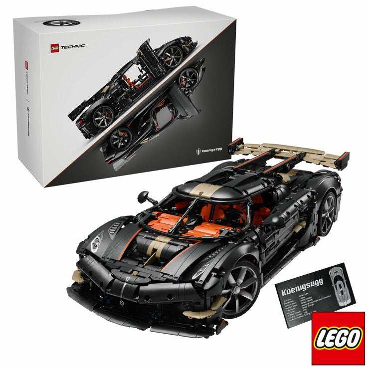 LEGO Technic Koenigsegg Sadair's Spear Megacar - Model 42232