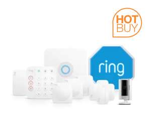 Ring Alarm Kit with Outdoor Siren & Indoor Cam 8pc £189.98 // 12pc £229