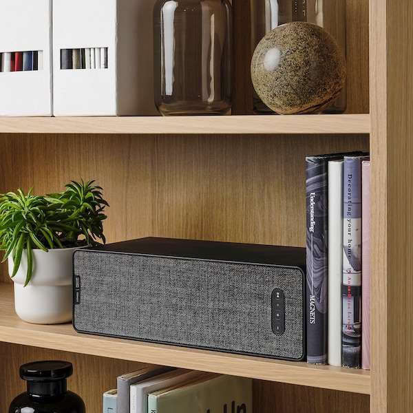 SYMFONISK WiFi bookshelf speaker, smart/gen 2, Black or White - £74.25 (Free Click & Collect) / £76.25 Delivered @ IKEA