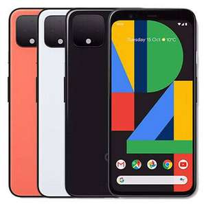 Google Pixel 4, 5.7" P-OLED, 90Hz, Snapdragon 855, Android, IP68 certified, refurbished good - £173.59 with code @ ebay / MusicMagpie