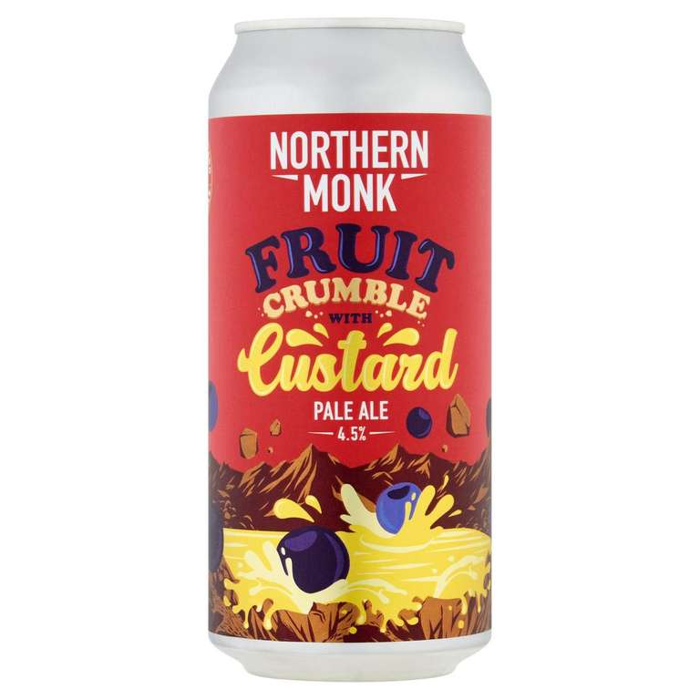 Northern Monk 440ml Fruit Crumble with Custard Pale Ale Nectar Price
