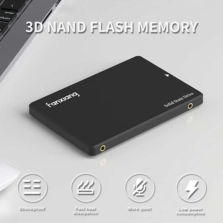 Fanxiang 2TB Internal 2.5" SSD SATA III 6Gb/s, 3D NAND, SLC Cache, 550MB/s (S101) w/voucher sold by LDCEMS