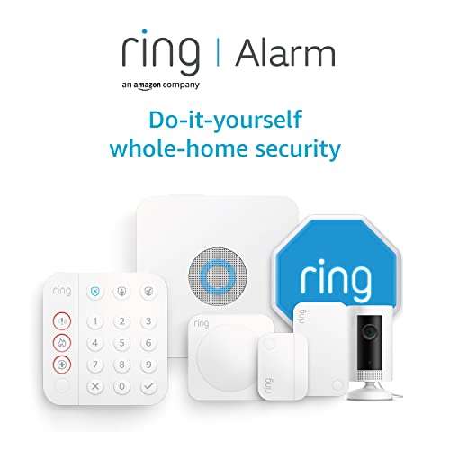 Ring Alarm 11 Piece Kit (2nd Generation) + Alarm Outdoor Siren and Indoor Cam by Amazon – home security system @ £279.99 @ Amazon