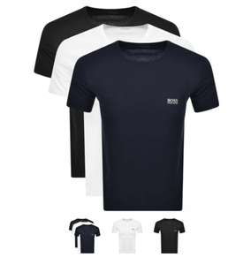 BOSS - Multi colour triple pack T shirts £23.40 + £3.50 delivery @ Mainline Menswear