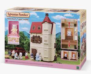 Sylvanian Families Red Roof Tower House Gift Set £28 +£2.50 Click & Collect free over £30 @ John Lewis & Partners