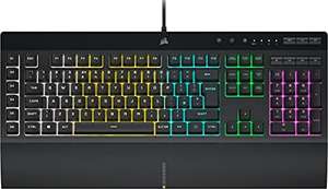 Corsair K55 RGB PRO Wired Membrane Gaming Keyboard (RGB Backlighting, 6 Macro Keys w/Elgato Software Integration) £47.99 @ Amazon