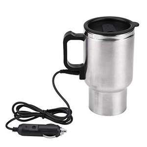 Heated Travel Mug + Car Kettle, 12V Electric Kettle £6.99 at checkout - Sold by Reminnbor / Dispatches from Amazon