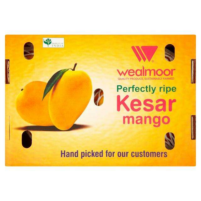 Wealmoor Kesar Indian Mango Box 1kg - £7 instore @ Asda, Derbyshire