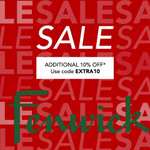 Up to 50% off the Sale Plus Extra 10% off with Code Free Click and collect Delivery £3.50 Free on £50 Spend @ Fenwick