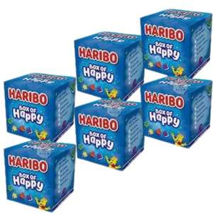 HARIBO Happy Sweets Sharing Box 6 x 120g - Christmas Halloween Trick or Treat Birthdays @ Links Ltd / FBA