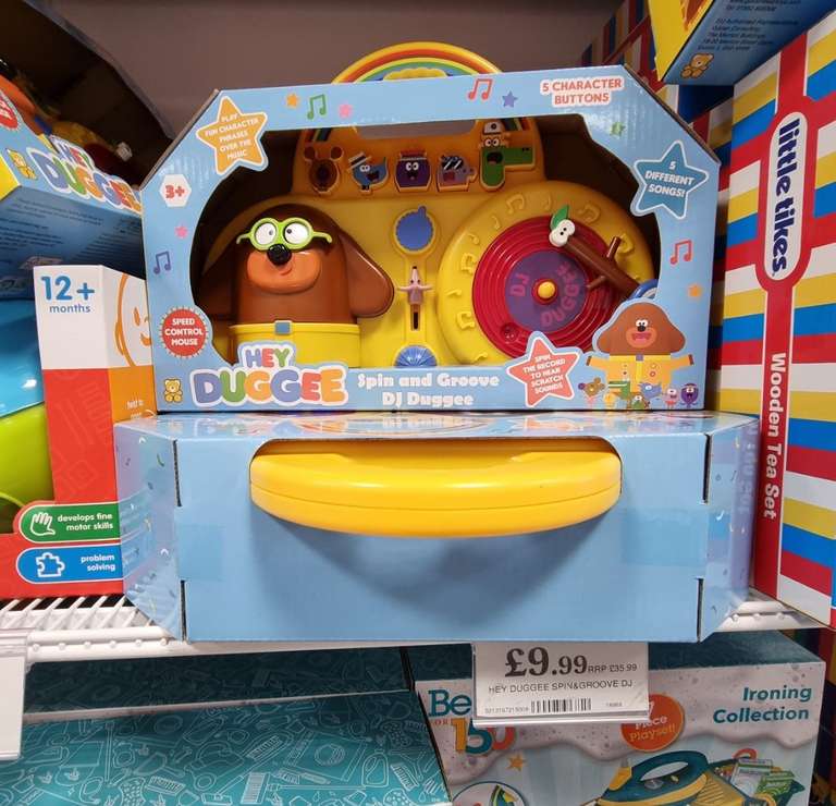 Hey dugee spin and groove £9.99 at Home Bargains Poole
