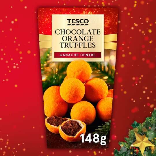 Tesco Chocolate Orange Truffles 148G - £1 (Clubcard Price) @ Tesco