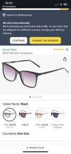 DKNY Women's Sunglasses - £68 @ Amazon