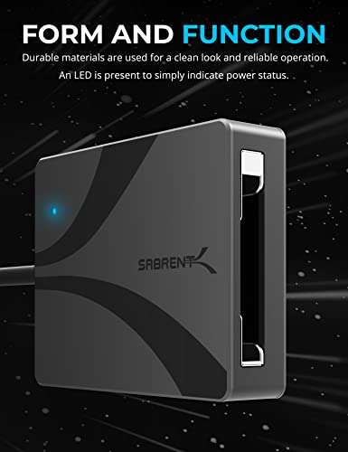 SABRENT USB Type C Fast Card Readers, USB 3.2 and USB 3.2x2 from £20.69 using code @ Amazon / Store4PC-UK