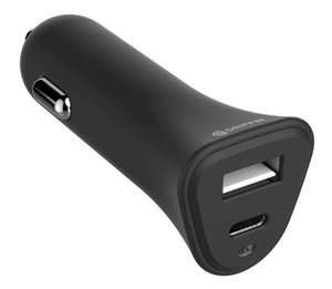 GRIFFIN twin (1xUSB A and 1x USB C) Car Charger - £2.80 Free Collection @ Currys