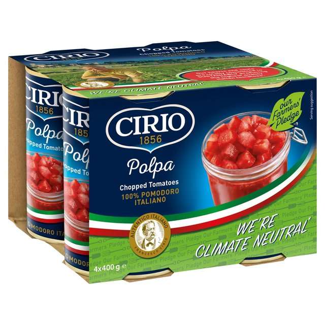 Cirio Polpa Chopped Tomatoes 4 x 400g
